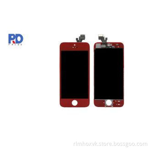 Red HD IPhone LCD Screen Replacement , Original IPhone 5 Pa
